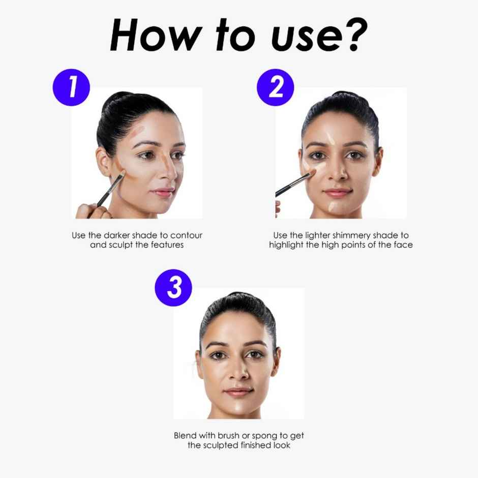 Blue Heaven Strobe & Shape Highlighter and Contour Duo Stick | Magnificent Deep