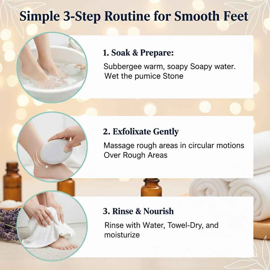 Midazzle Oval Shaped Pumice Stone | Medium