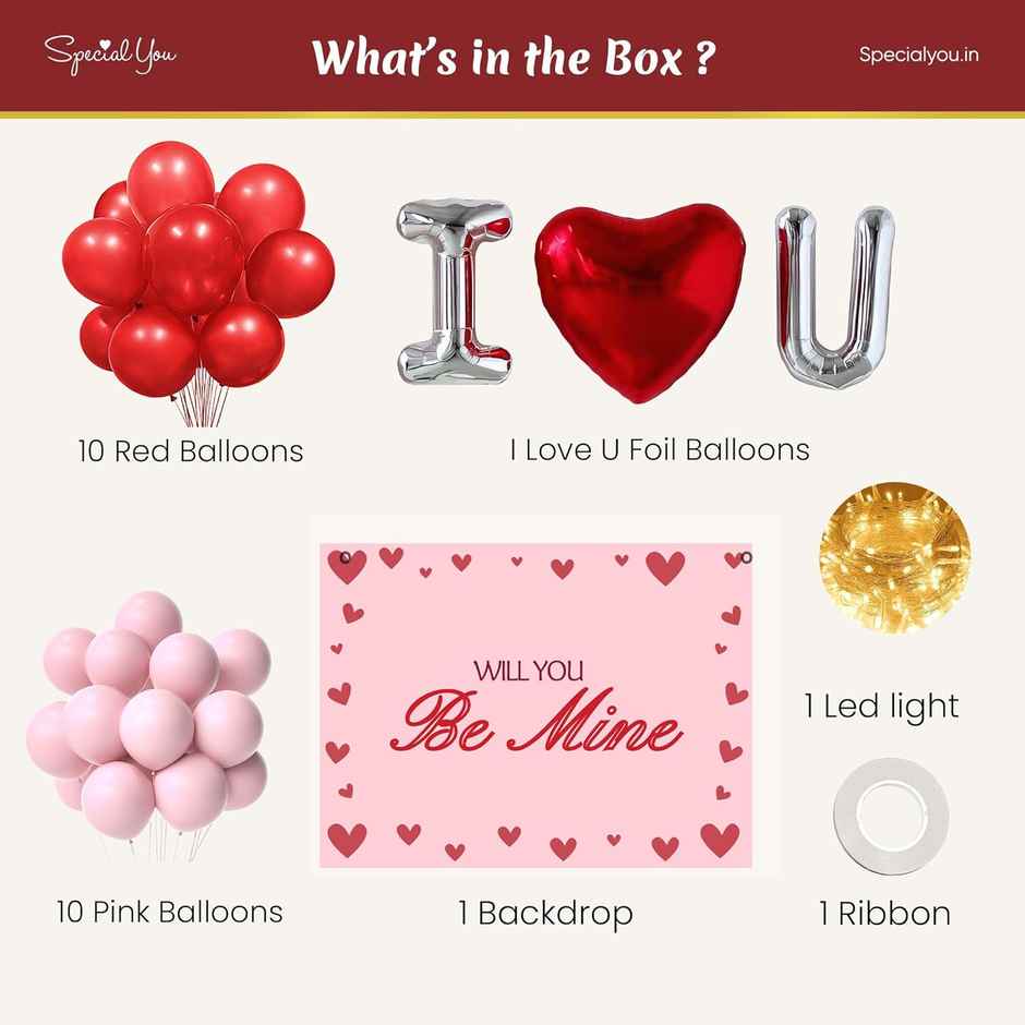 Will You Be Mine Decoration Kit | Special You