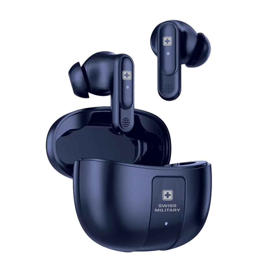 Swiss Military Audio Earbuds - Zeus Plus | Blue