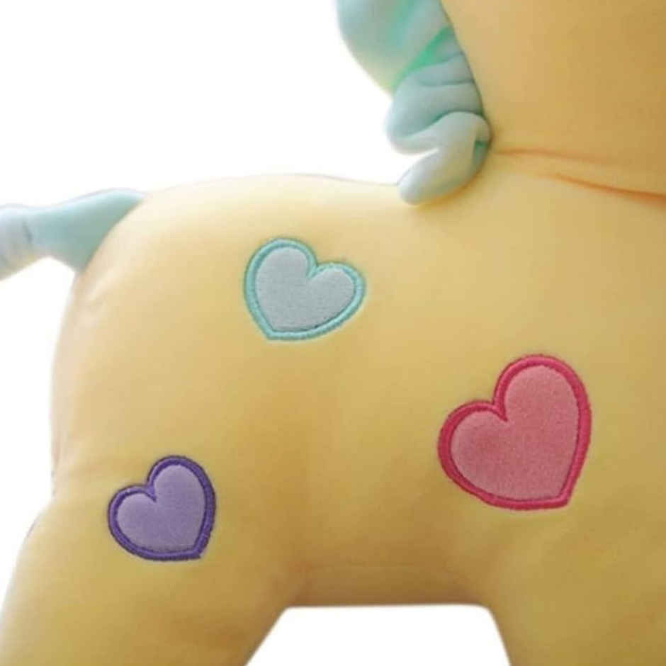 Sterling Unicorn Teddy Bear Plush Soft Toy Animal Baby Boys & Girls 25 Cm - Yellow