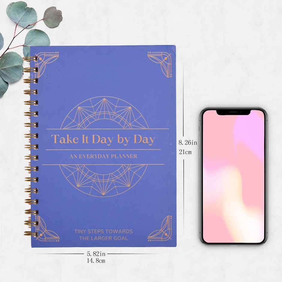 DRAWGUUD Undated Daily Planner Schedule To Do List Notebook | Daily Life Organizers Journal