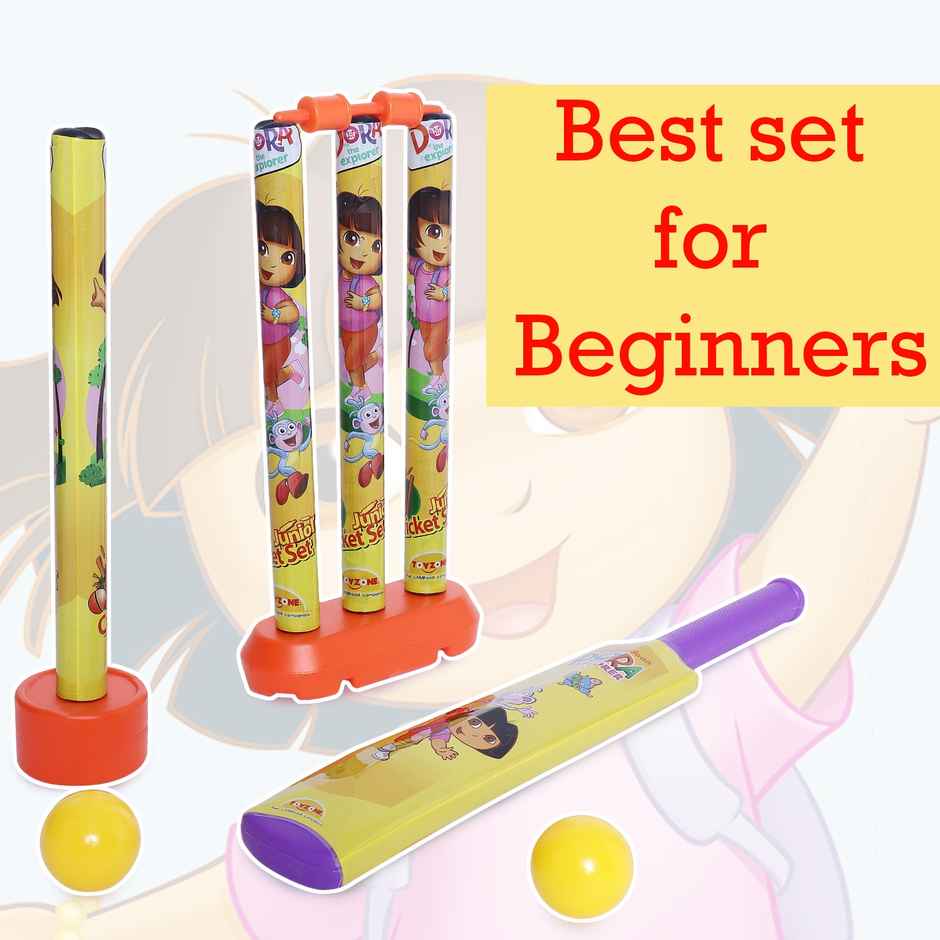 Toyzone Dora Cricket Bat Set