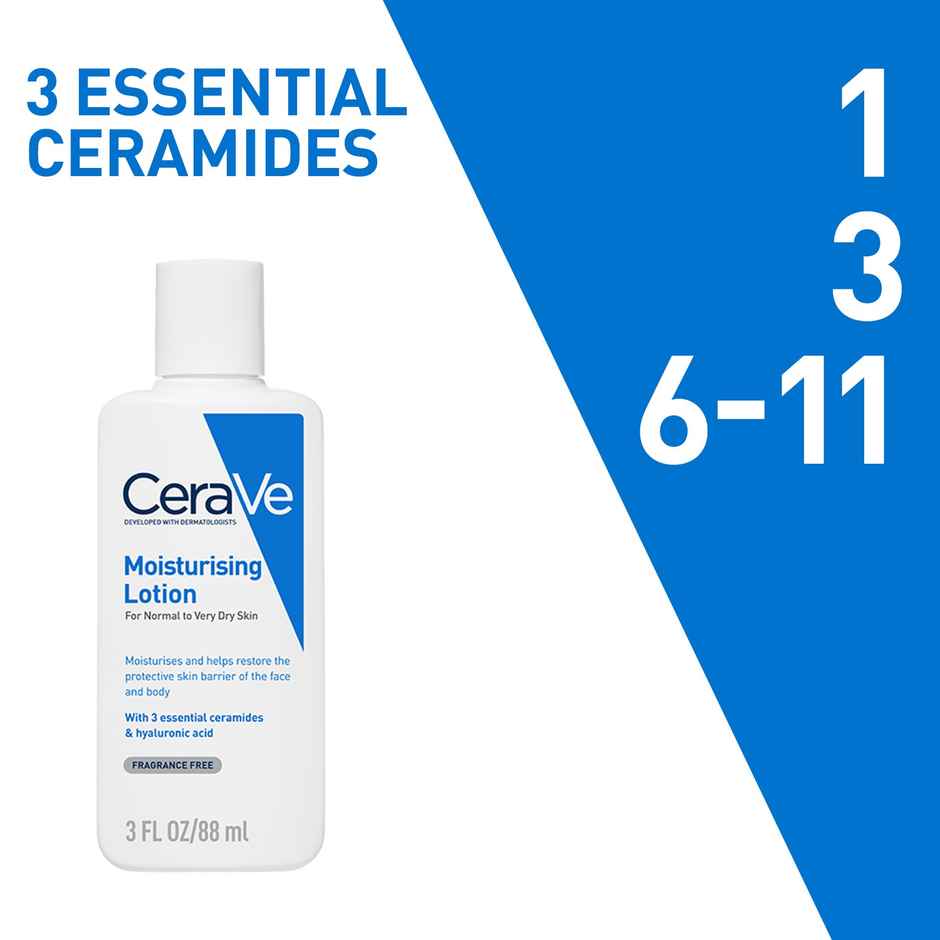 CeraVe Moisturizing Lotion for Normal to Dry Skin with Ceramides & Hyaluronic Acid