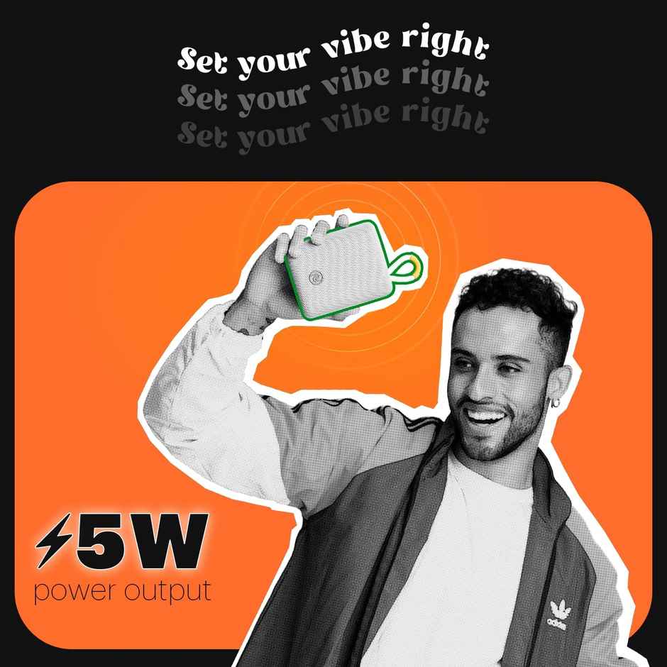 Noise VIBE 2 5W Wireless Speaker - Steely Grey