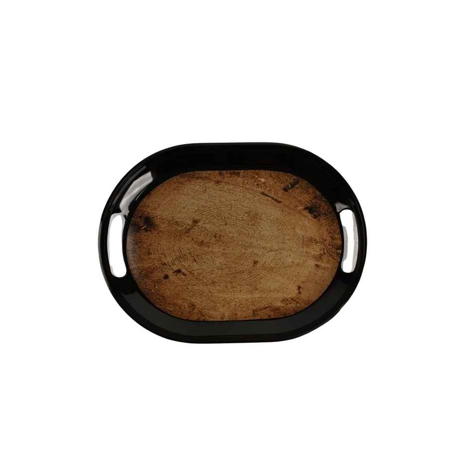 Stehlen Melamine Slant Tray Small - Walnut