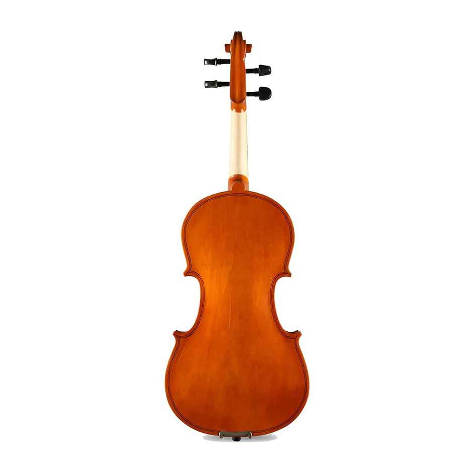 Kadence Vivaldi Violin V001C - 4/4 Violin with Bow | Rosin & Hard Case | Glossy Brown