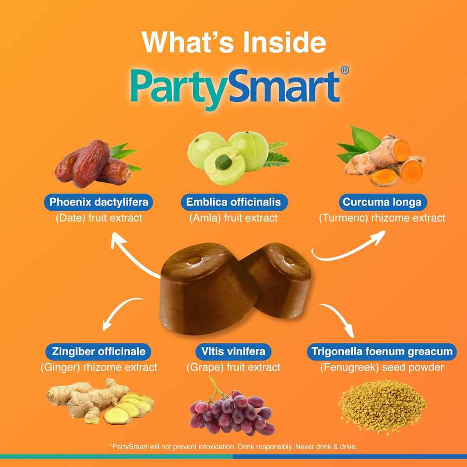 Himalaya Partysmart Gummies 10Nx2