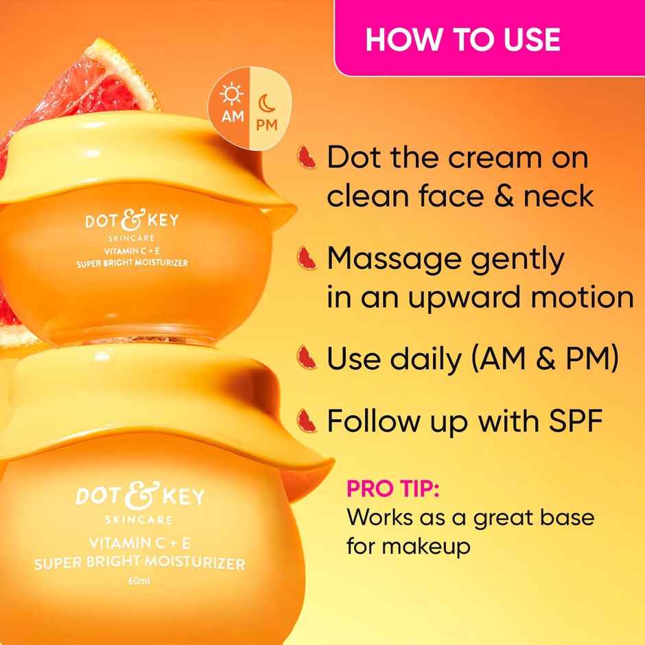 Dot & Key Vitamin C + E Sorbet Super Bright Moisturizer for Face