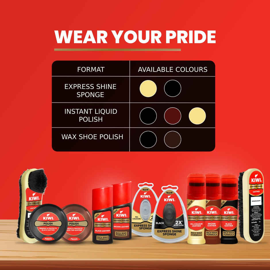 Kiwi Shoe Shine Brush