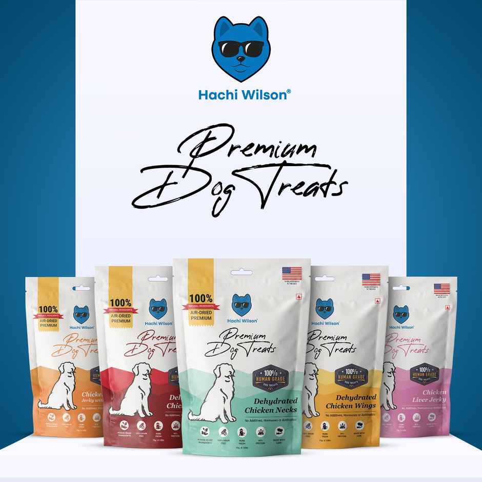 Hachi Wilson Premium Dog Treat Dehydrated Chicken Neck