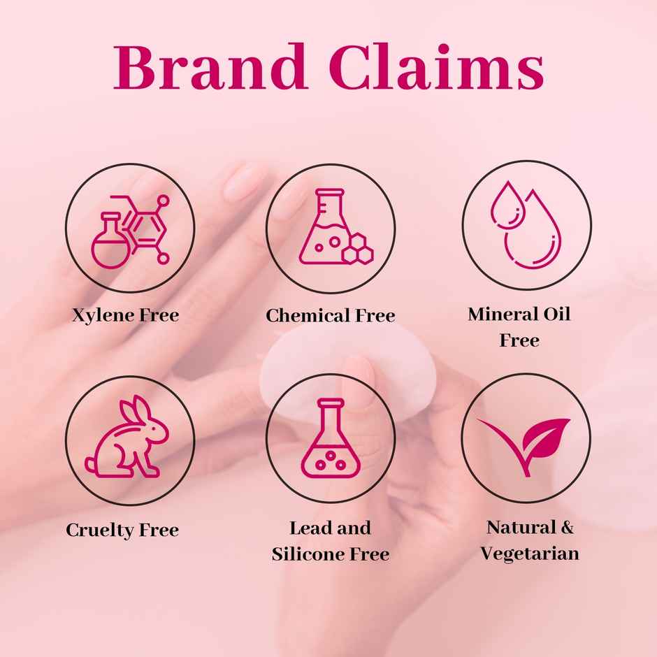 ENN Beauty Pureswipe Nail Remover Wipes Acetone Free Ghee and Vitamin E Biodegradable | Strawberry