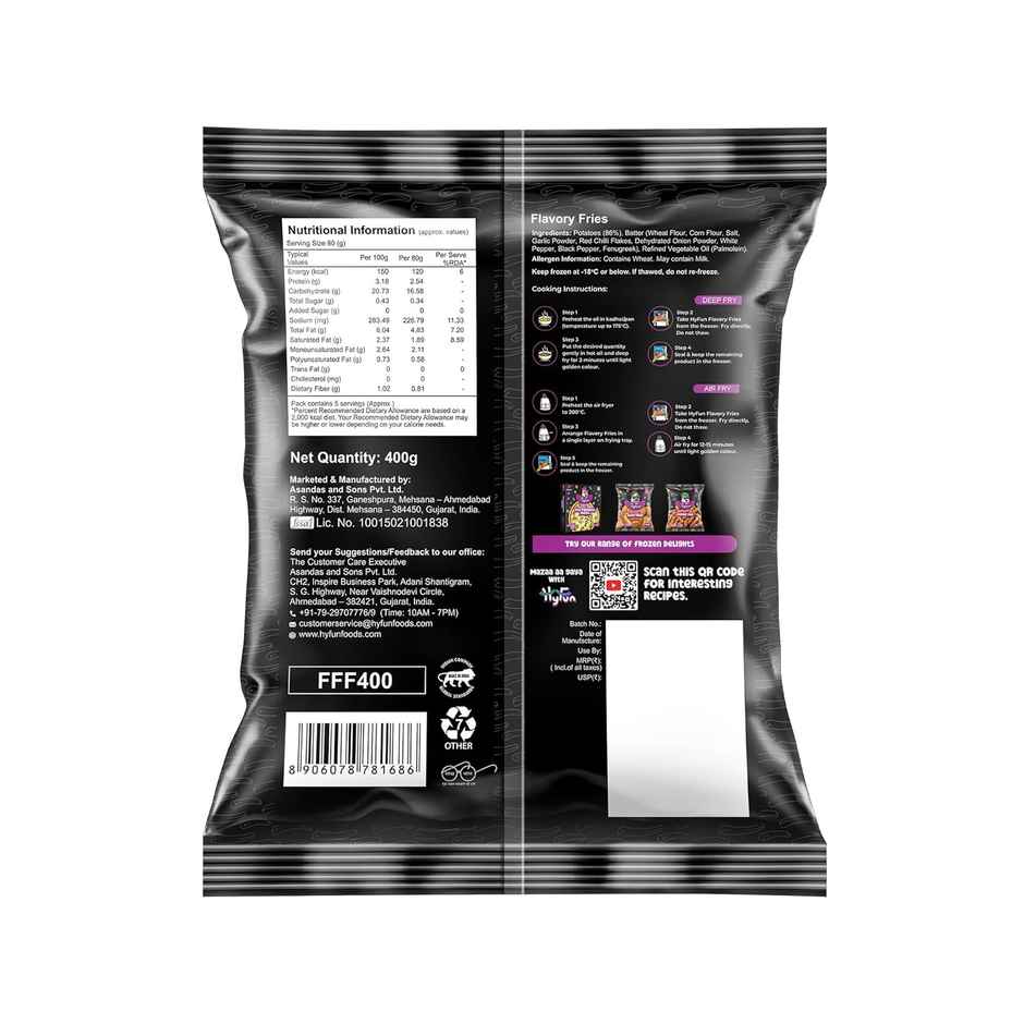 Hyfun Flavory French Fries Combo