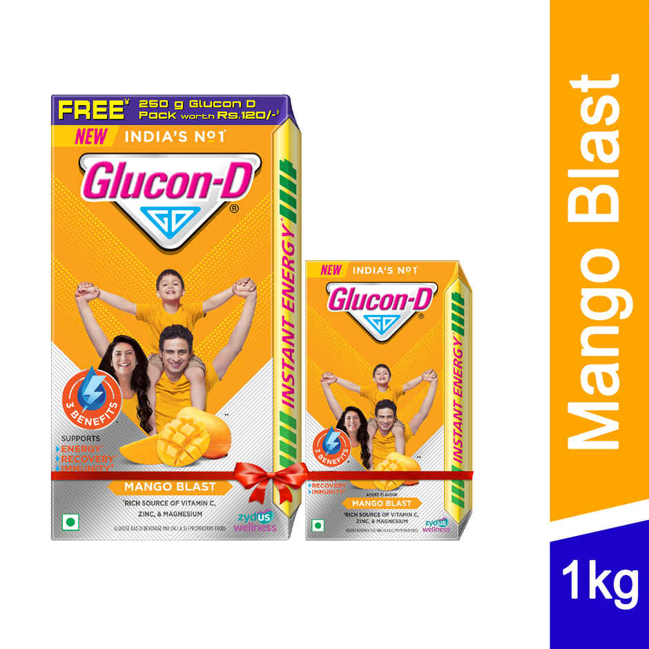 Glucon D Mango Blast Glucose Powder