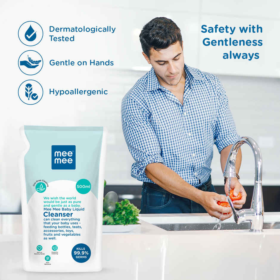 Mee Mee Anti-Bacterial Baby Liquid Cleanser Refill Pack