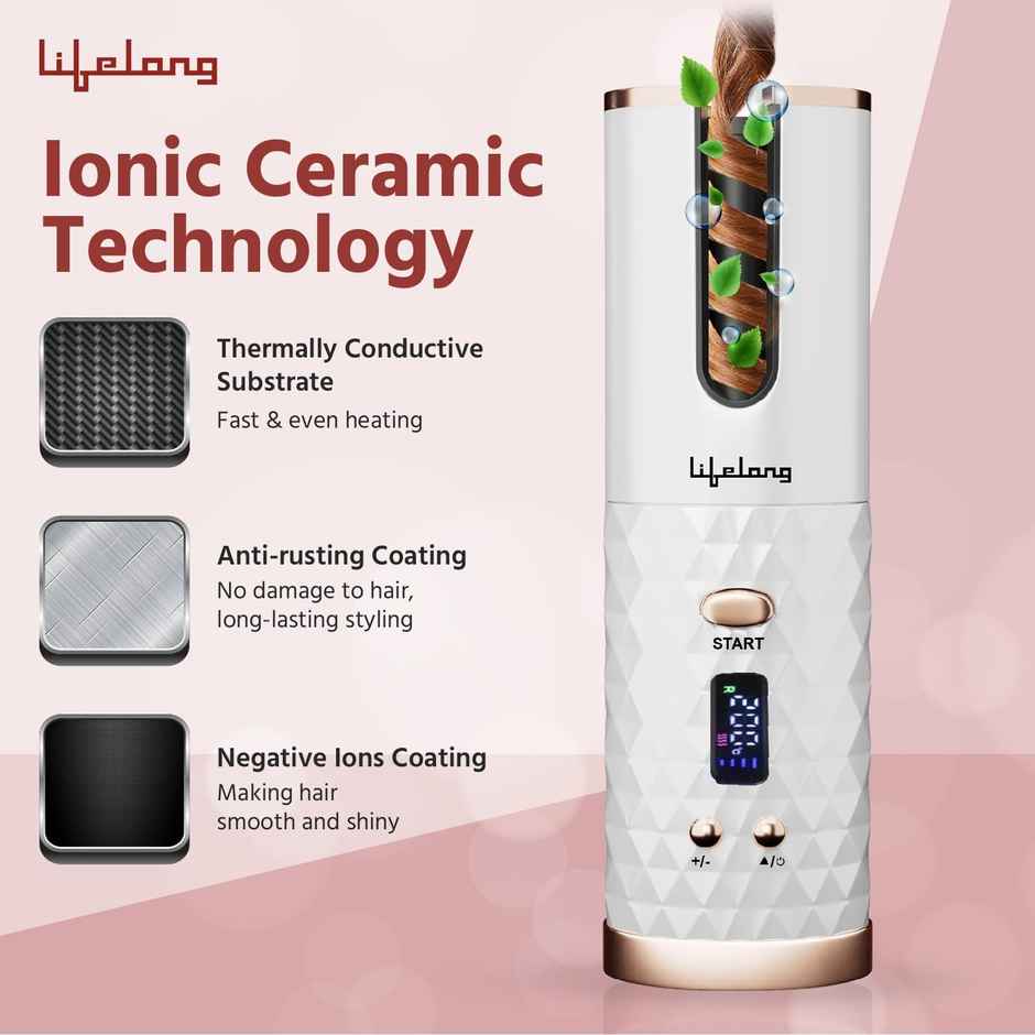 Lifelong Hair Curler For Women Professional Tools Curling Iron Automatic Hair Roller Machine