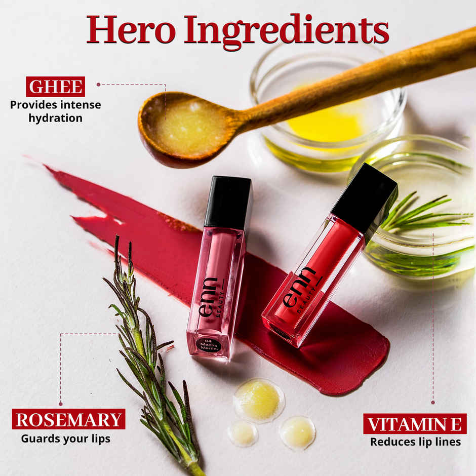 ENN Beauty Semi Matte Liquid Lipsticks | Perfect Nudes | Smooth Weightless Formula