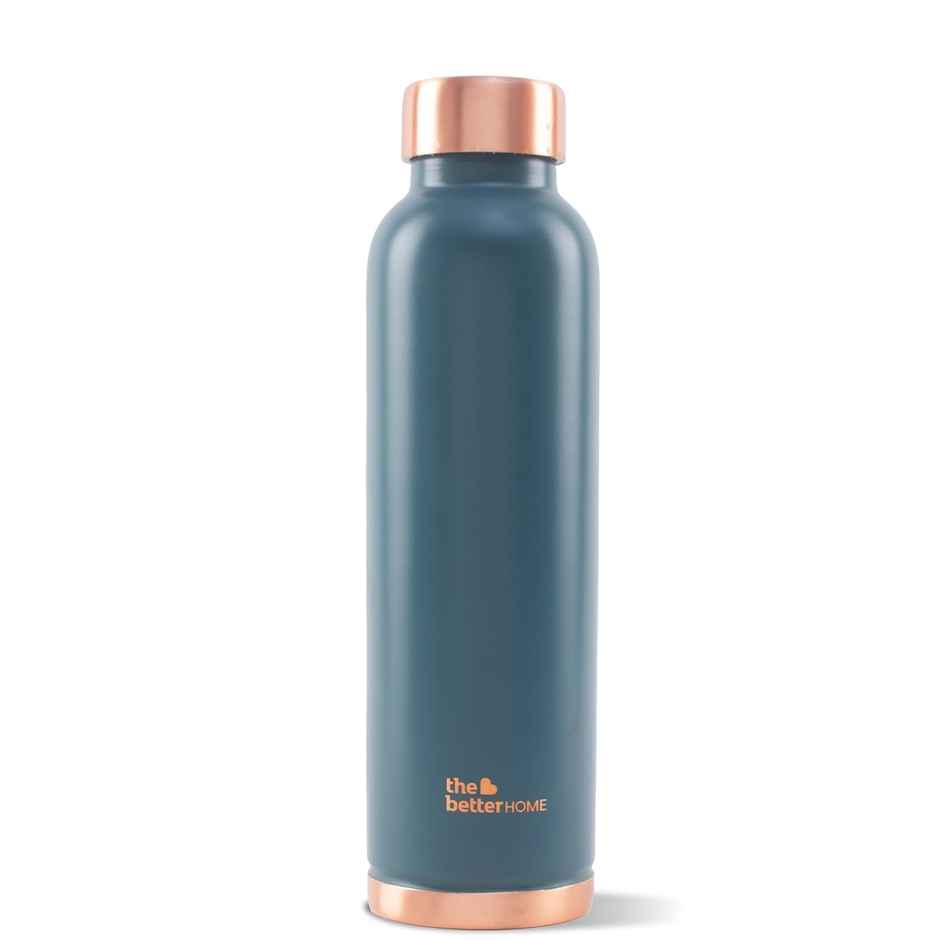 The Better Home Copper Water Bottle with Anti Oxidant Properties | Teal