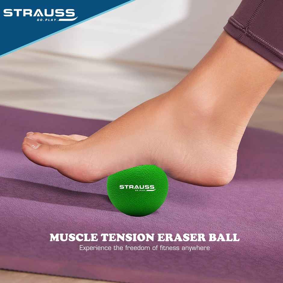 Strauss Yoga Massage Ball | Green