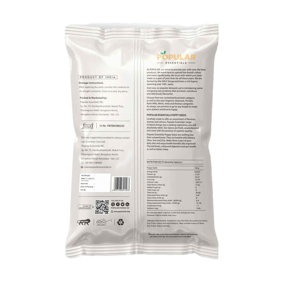 Popular Essentials Poppy Seeds | Gasagase