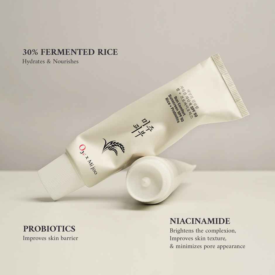 O3+ Mijoo Korea Sun Comfort Lightweight Sunscreen SPF 50