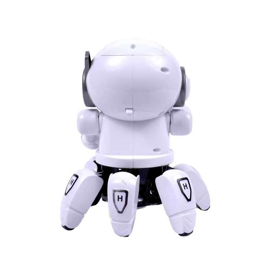 Toyshine Bot Pioneer Dancing Robot Toy For Boys & Girls | White