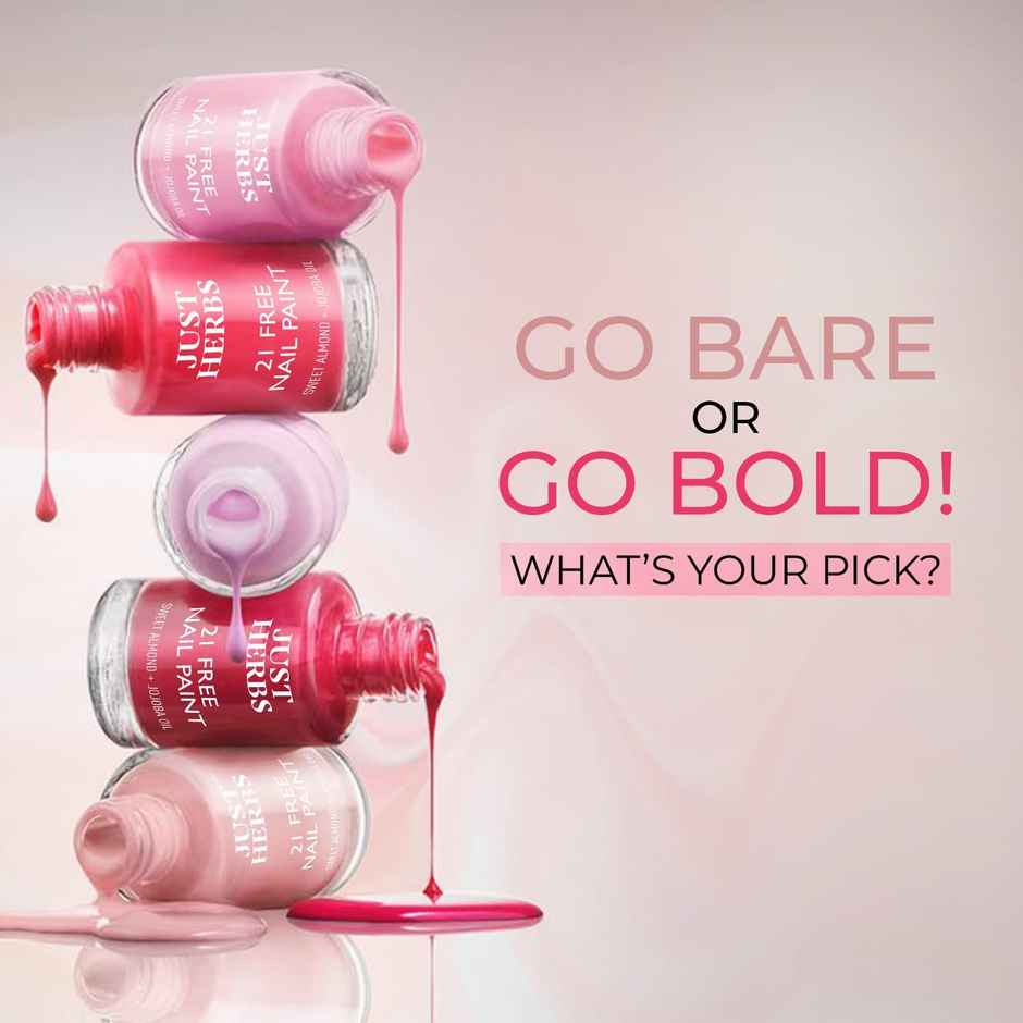 Nail Polish 21 Chemical Free Formula Long Lasting Nail Paints | Jasmine White