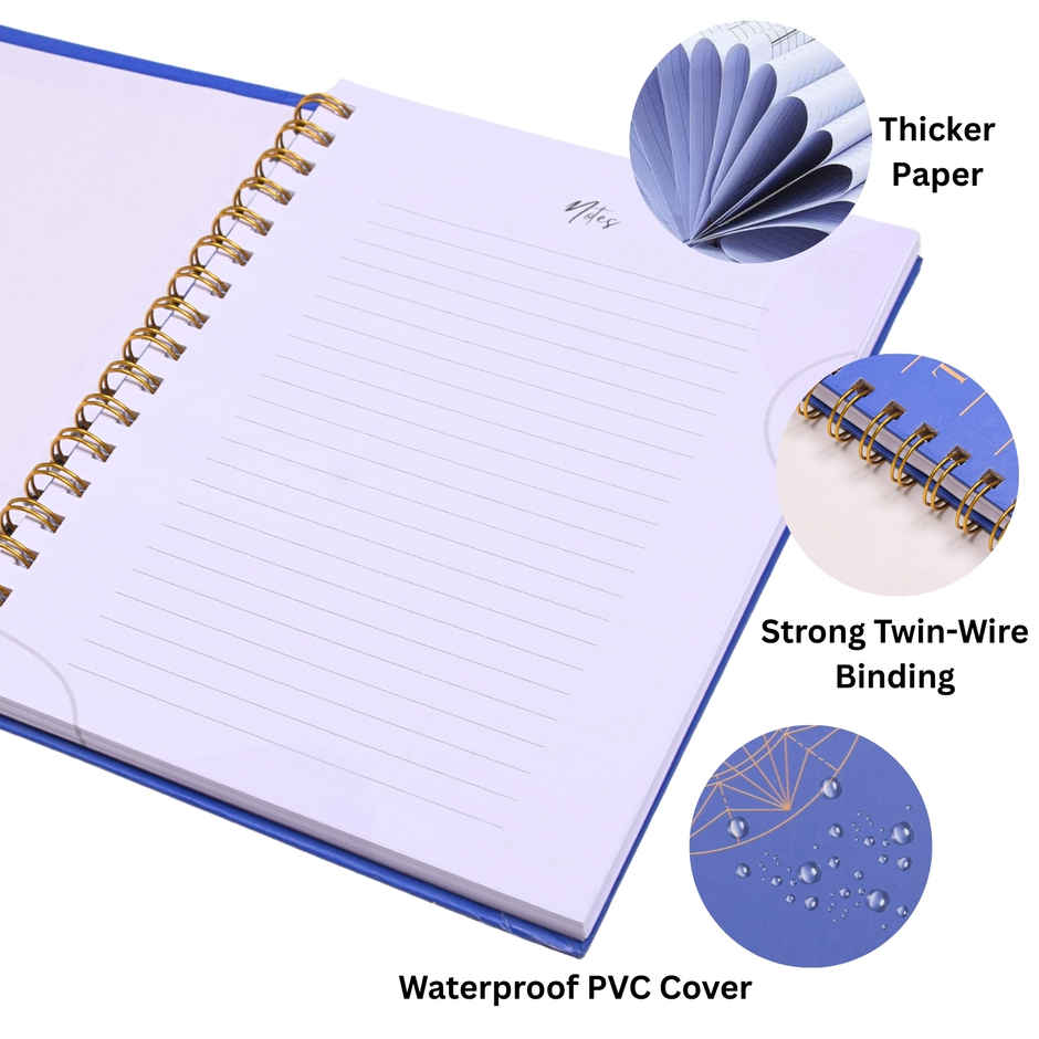 DRAWGUUD Undated Daily Planner Schedule To Do List Notebook | Daily Life Organizers Journal