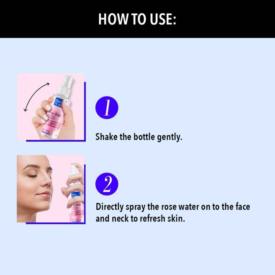 Blue Heaven Rose Water With Pump