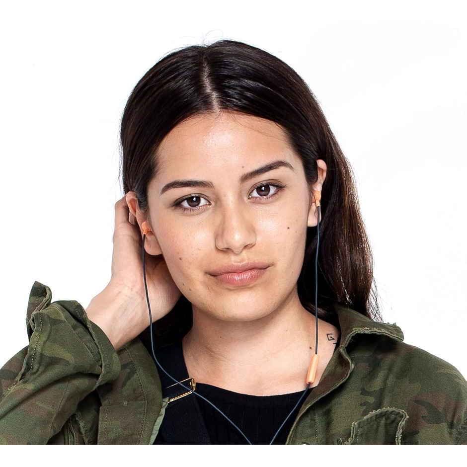 Skullcandy Jib In-Ear Wired Earbuds, Noise Isolating, Gray Miami, 3.5mm Jack