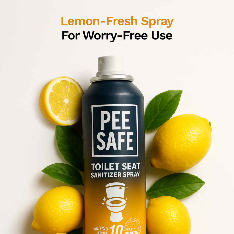 Pee Safe Toilet Seat Sanitizer Spray (Citrus)
