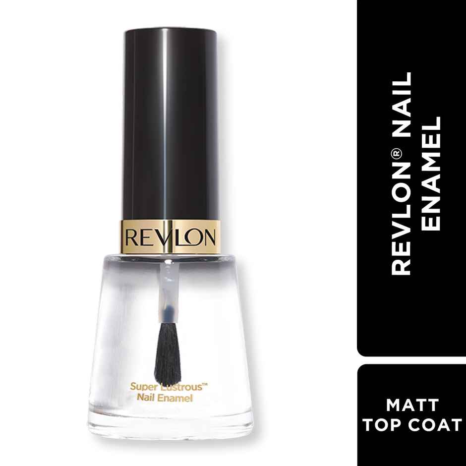 Revlon Super Lustrous Nail Enamel - Matt Top Coat | Finish & Shine