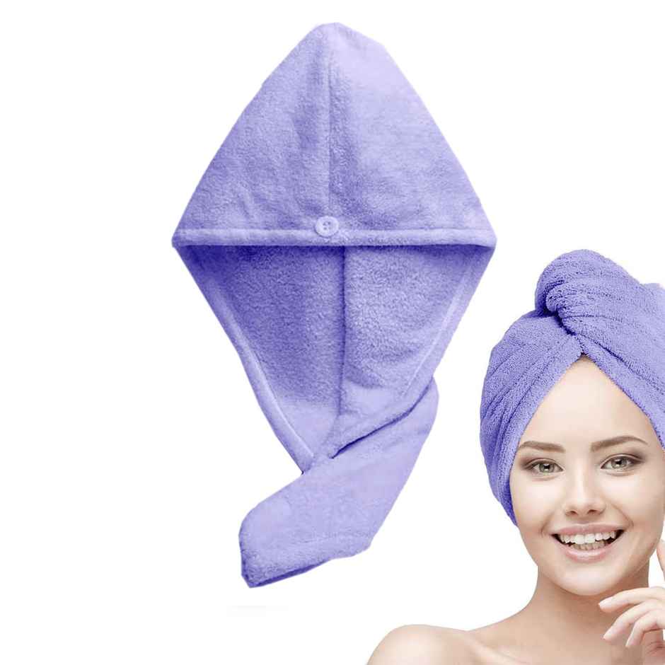Status Head Towel | 450 GSm | Set Of 2 | Assorted - Medium