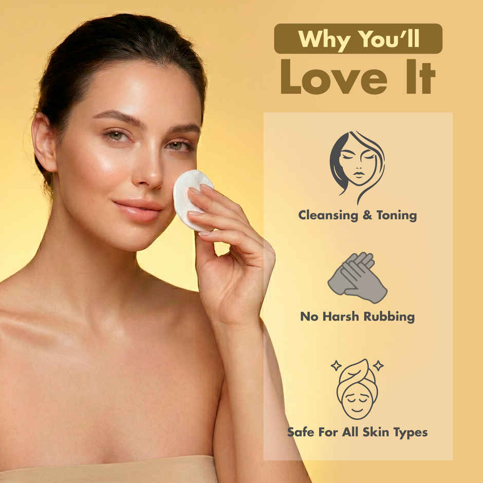 ENN Beauty Woven Cotton Pads Premium Cotton Soft Lint Free Absorbent