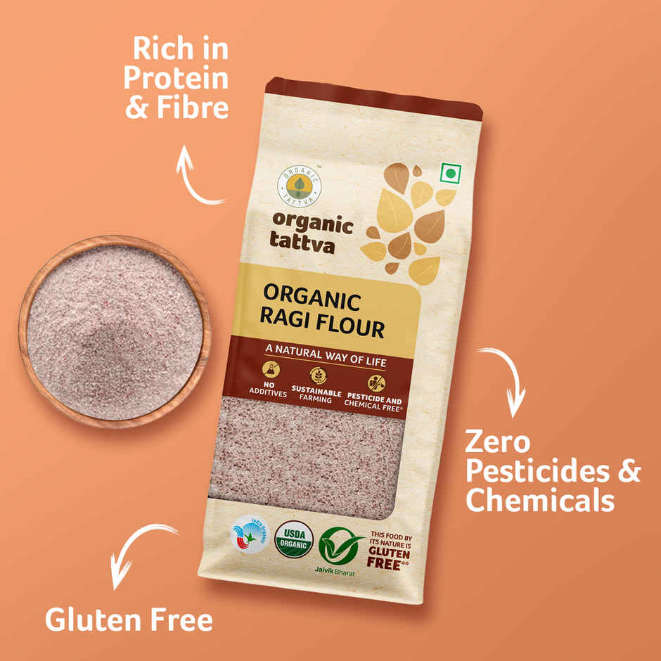 Organic Tattva Ragi Atta Combo
