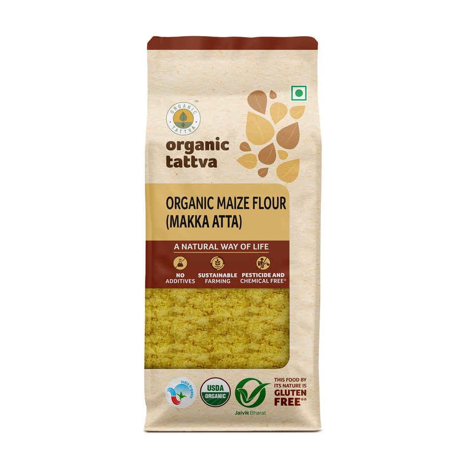 Organic Tattva Makki Atta/ Maize Flour