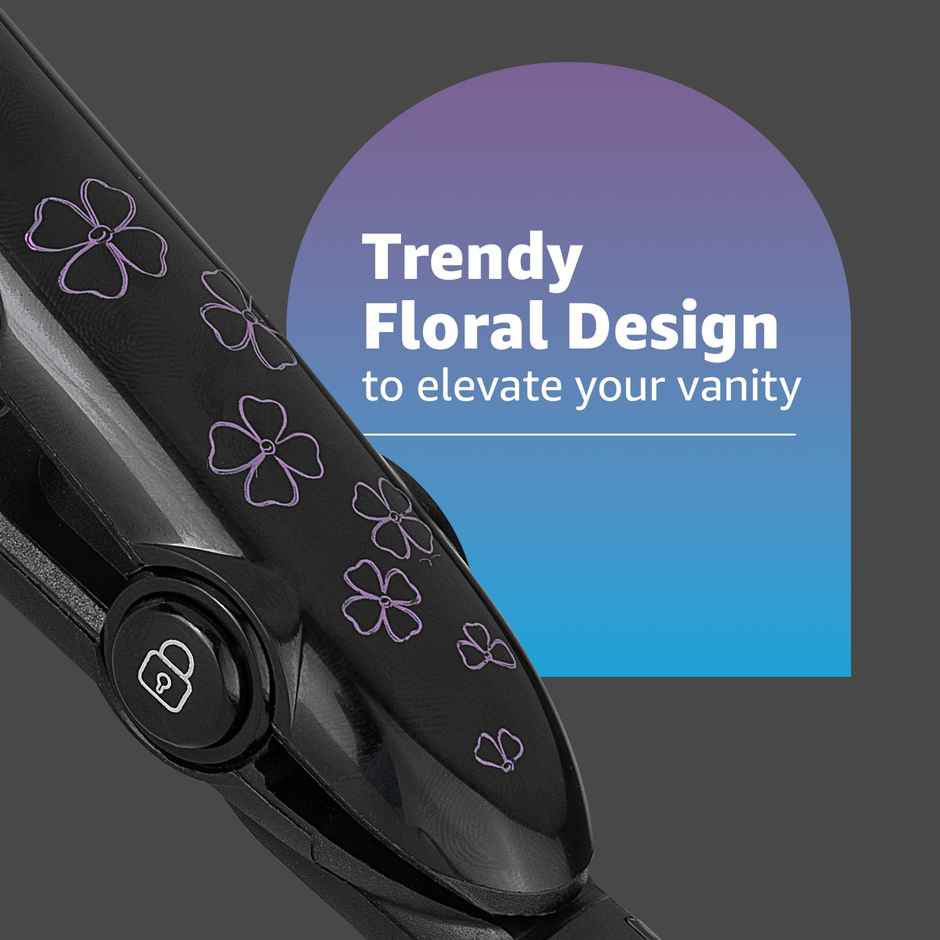 Vega Adore Hair Straightener for Women with Ceramic Plates & Fast Heat, 1 Year Warranty, (VHSH-18)