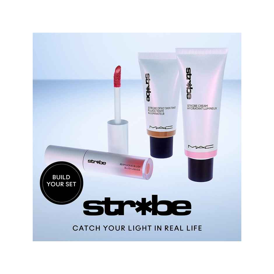 M.A.C Strobe Cream - Pinklite | Illuminating Moisturizer & Liquid Highlighter