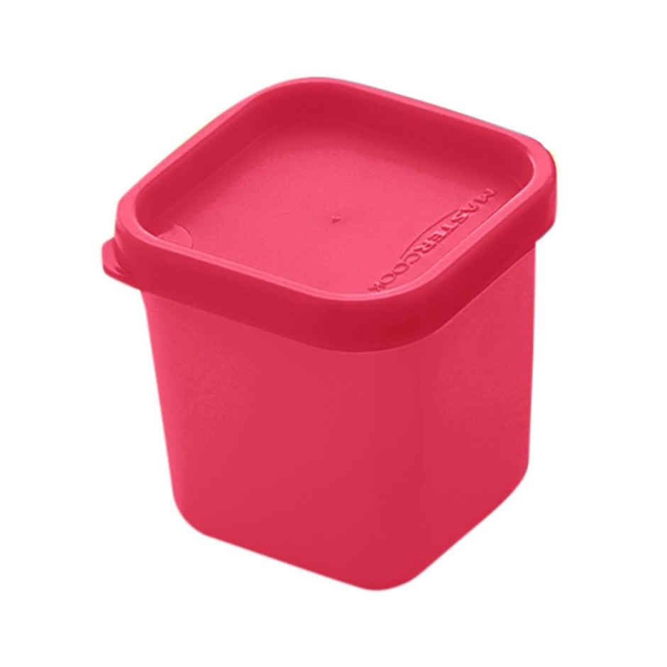 Mastercook Pp 221 Square 3 Pcs Set Multi Colour Containers 100 ml Each
