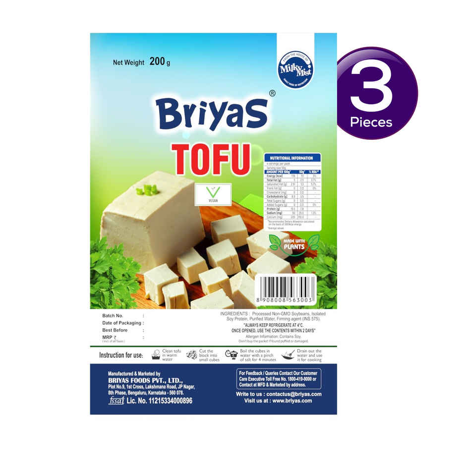 Milky Mist Briyas Tofu Paneer Combo