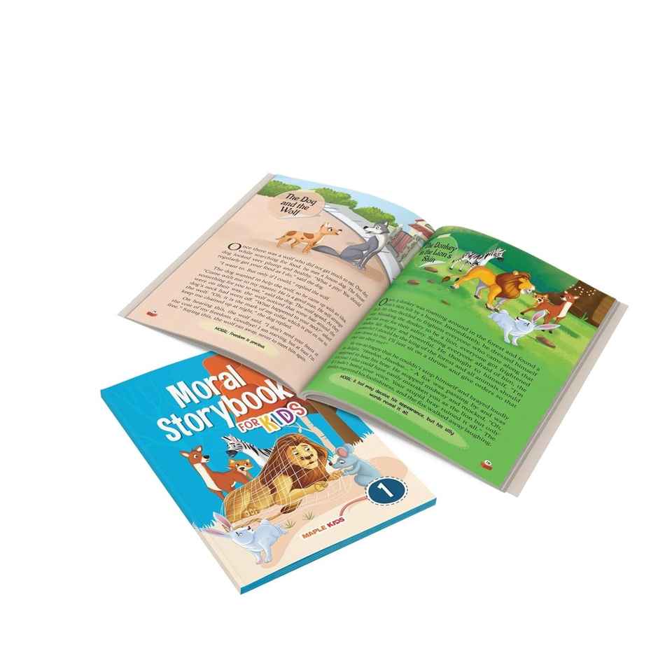 Moral Story Book for Kids (Illustrated) - 30 English Short Stories - Book 1