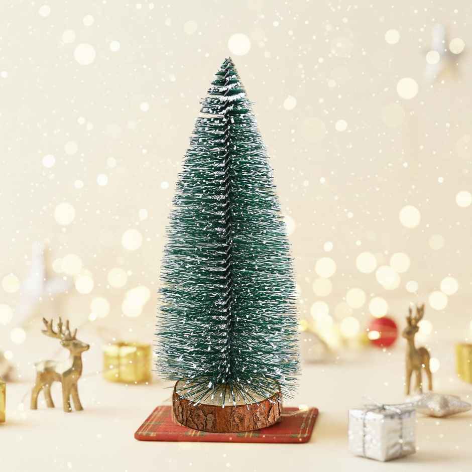 Mini Table Top Christmas Pine Tree | 20 cm | Compact Decor | Picfest