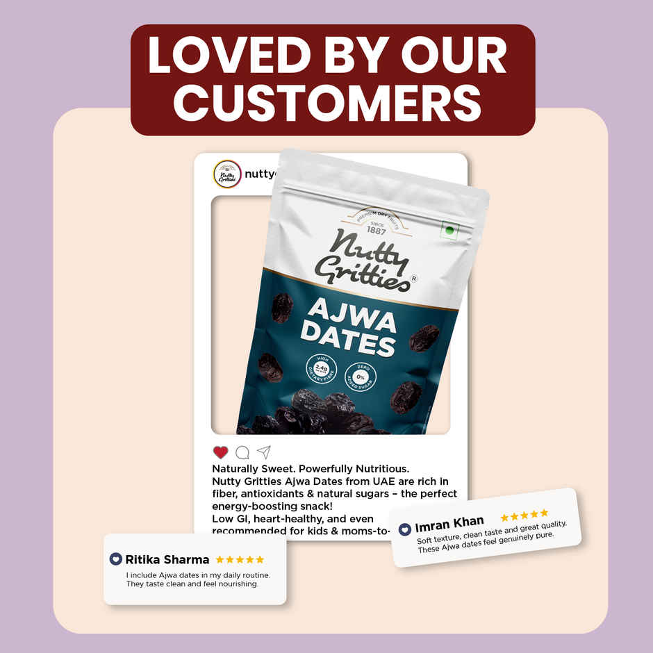 Nutty Gritties Ajwa Dates