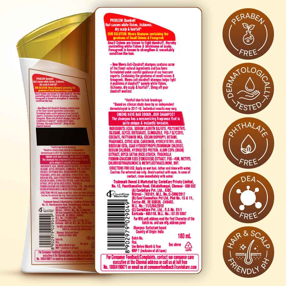 Meera Anti Dandruff Shampoo