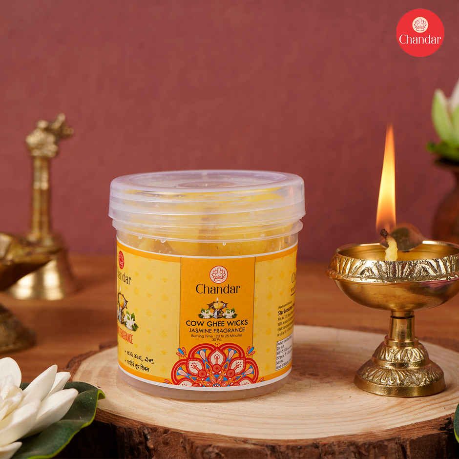 Cow Ghee Wicks | Sacred Use | Chandar