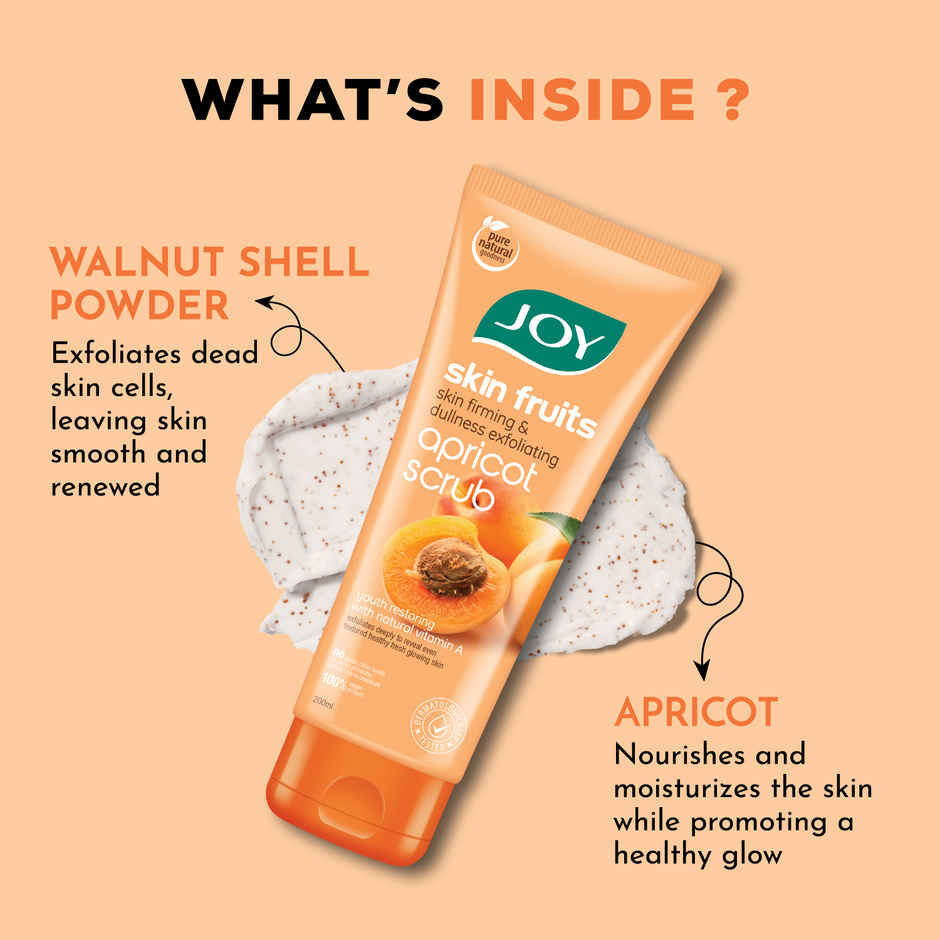 Joy Skin Fruits Gentle Moisturizing Apricot Scrub