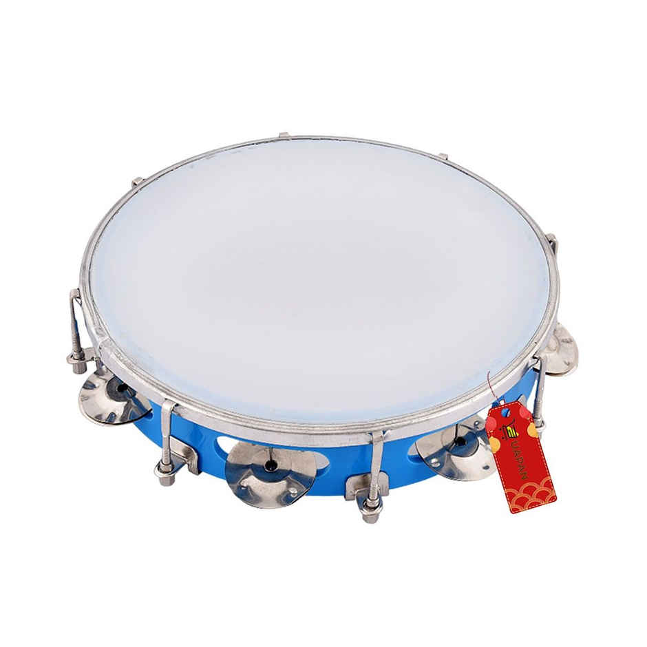Uapan Fiber Dafli 10 Inch Blue Tambourine
