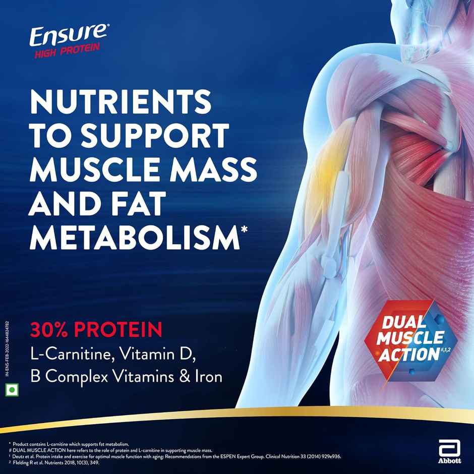 ENSURE High Protein Vanilla Drink Mix Powder