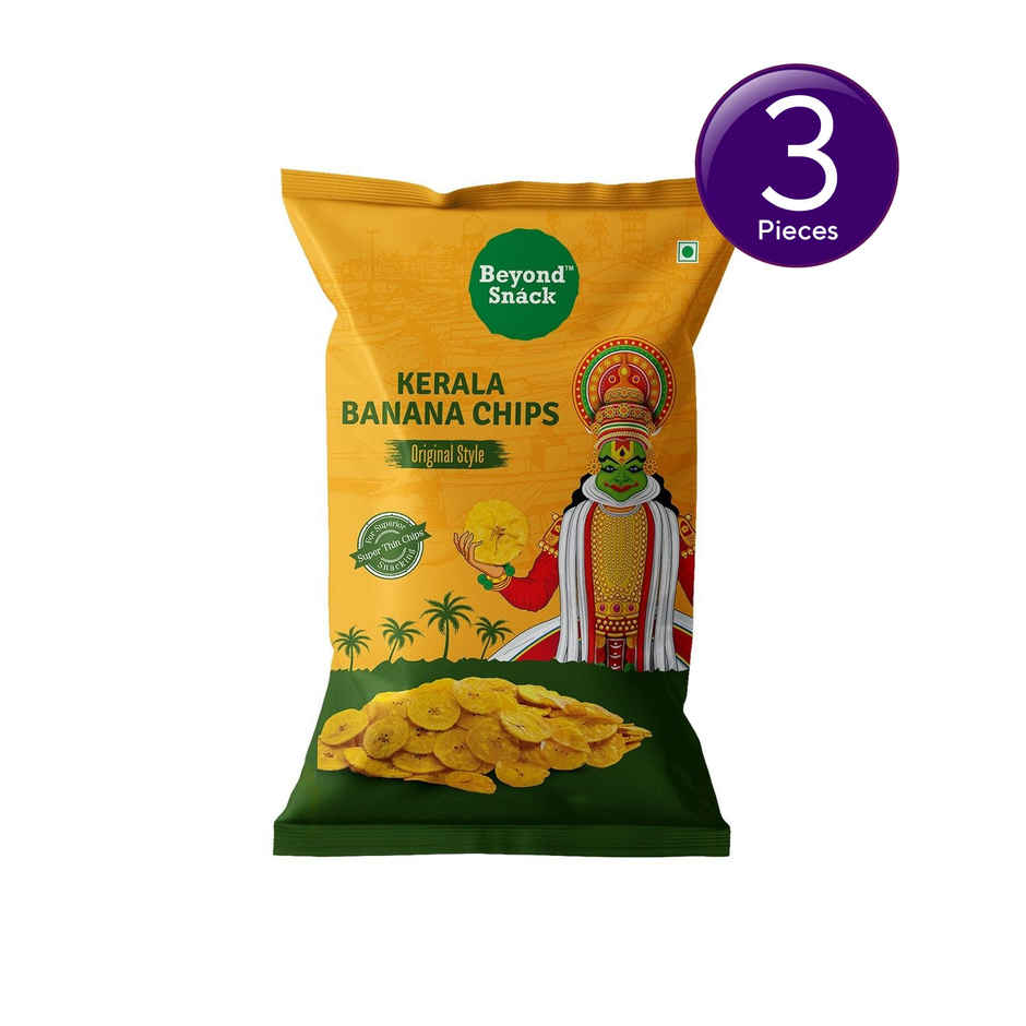 Beyond Snack Kerala Banana Chips - Original Style Combo  