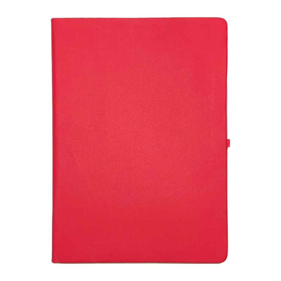 ABK A5 Pu Diary Ruled - 80 Gsm 190 Pages - Red